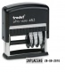 Trodat 4813 - text 1 radek